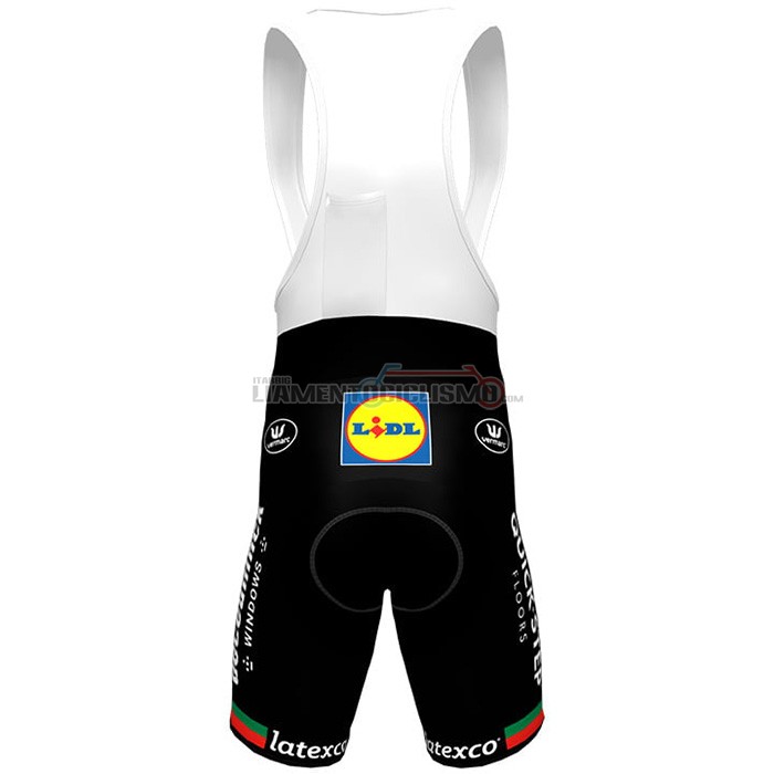 Abbigliamento Ciclismo Deceuninck Quick Step Manica Corta 2021 Bianco